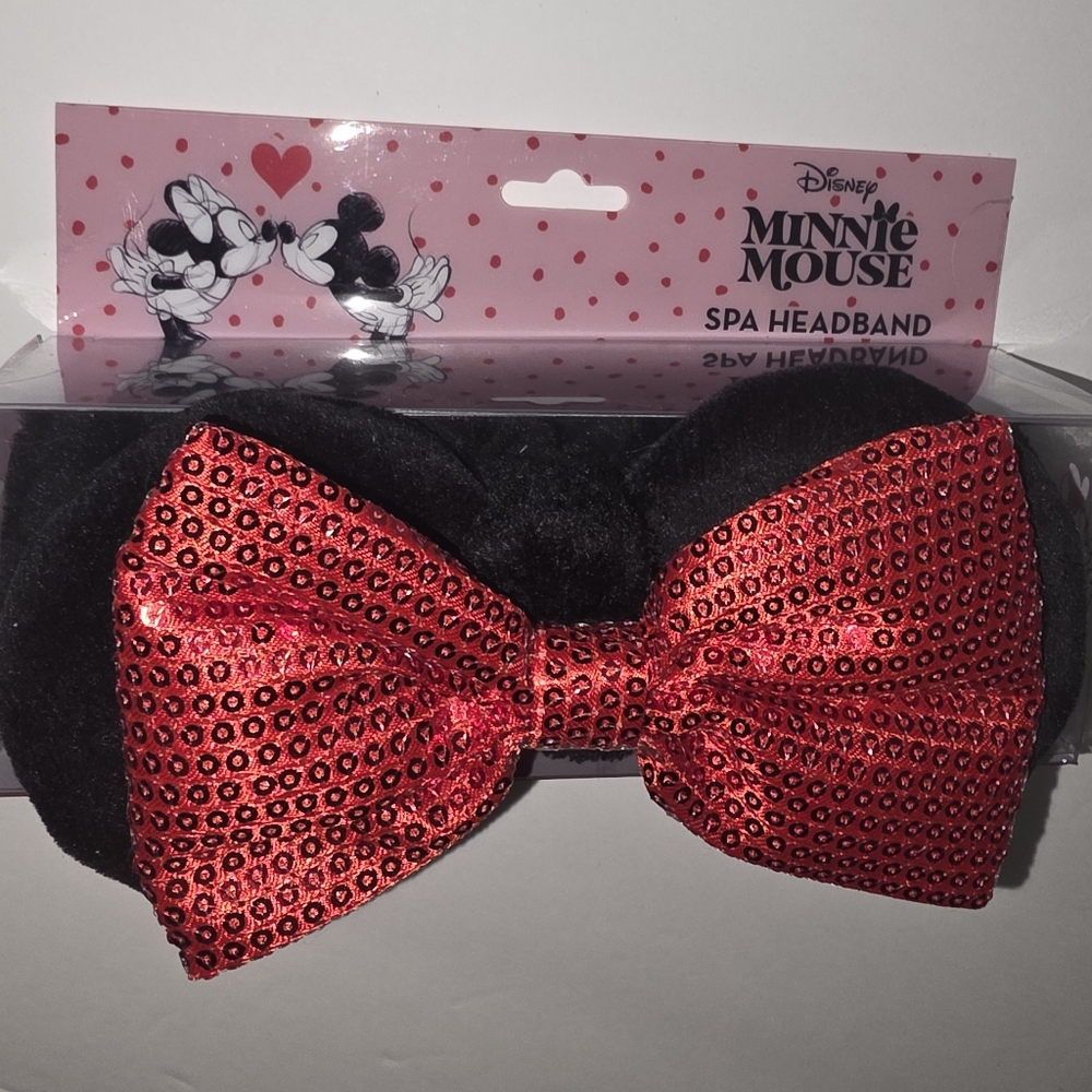 Disney Minnie Mouse Spa Headband Gift NIB